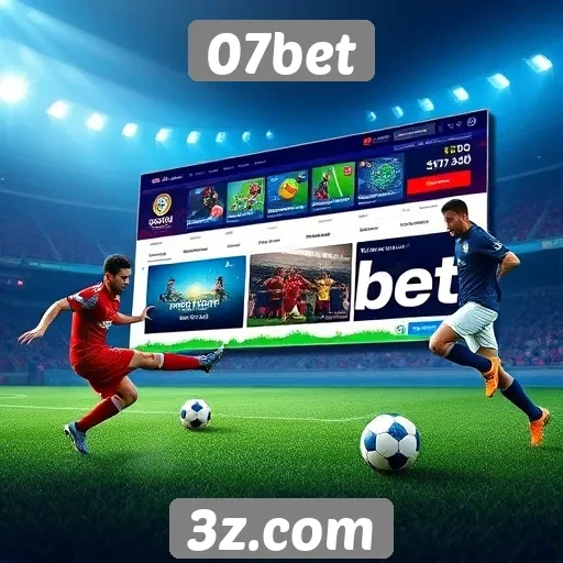 Funcionalidades do site 07bet para apostas