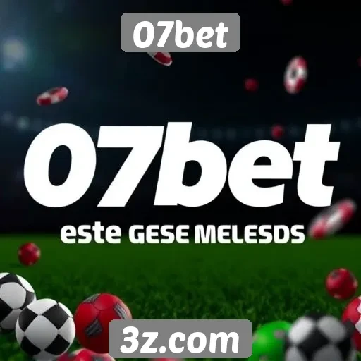 Ofertas de bônus disponíveis na 07bet