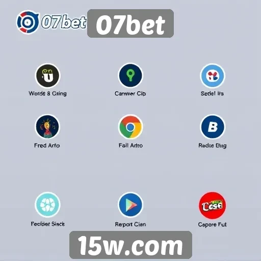 Métodos de pagamento disponíveis na plataforma 07bet