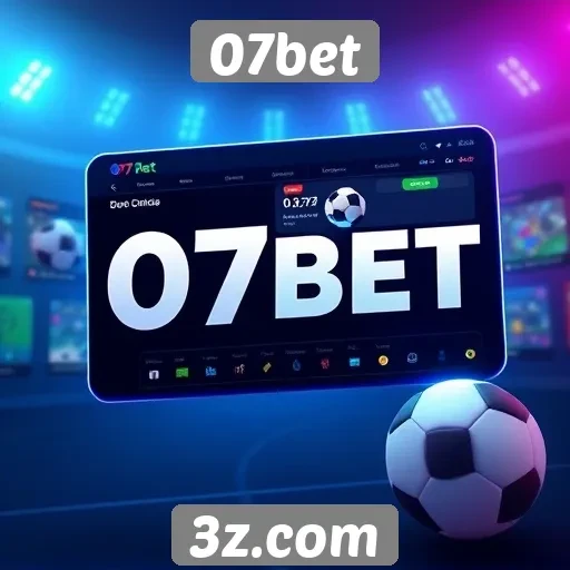 Experiência do Usuário no 07bet